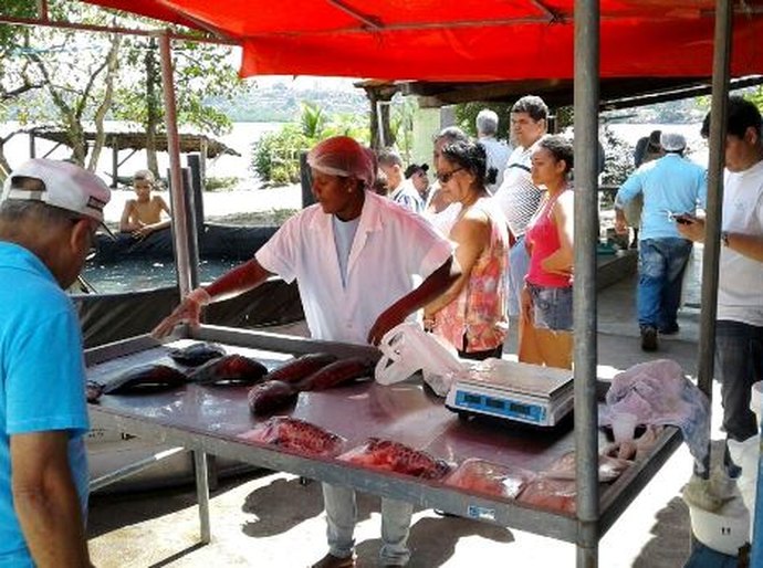 Feira do Peixe Vivo atrai consumidores de vários bairros de Maceió
