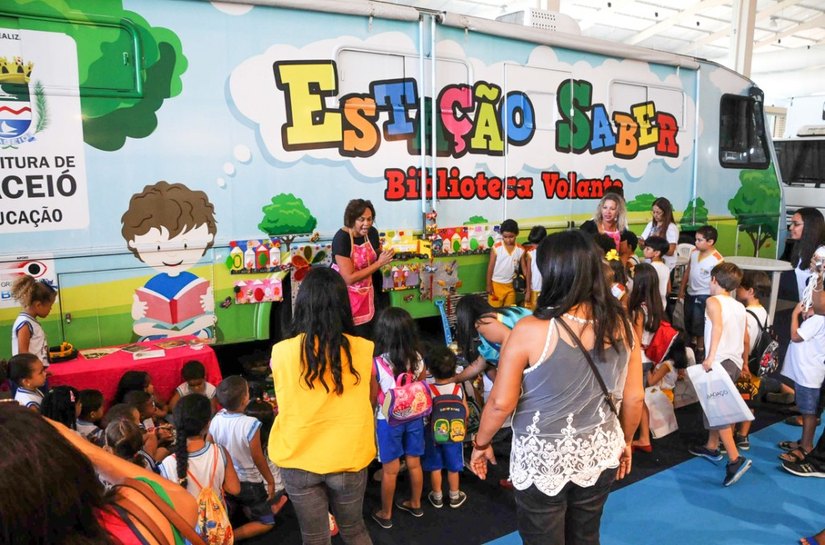Estação Saber desembarca na Bienal do Livro de Alagoas