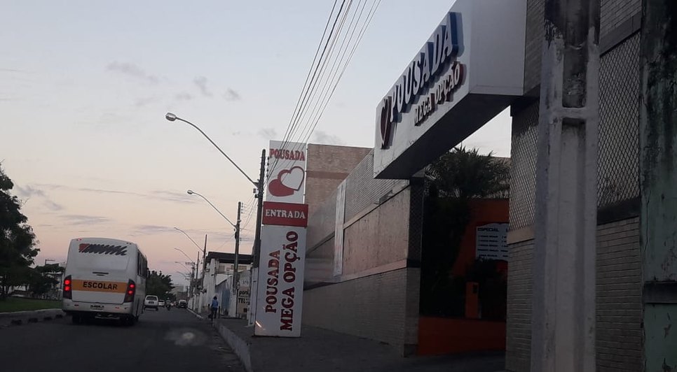 Corpo encontrado na pousada / Foto: Marcos Couto - Tv Atalaia