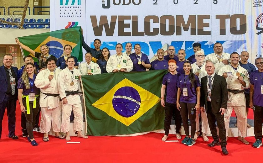 Brasil fecha Grand Prix de judô paralímpico da IBSA com título geral