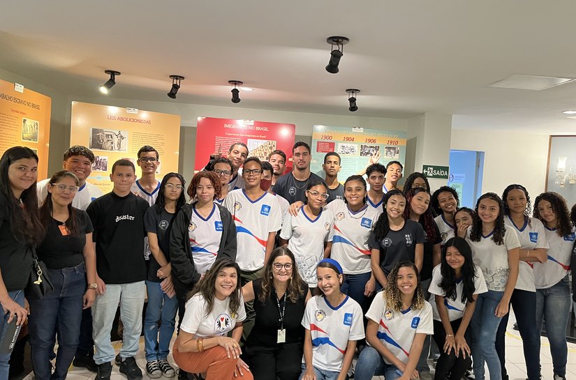 PCJE e TRT reforçam parceria com visita de estudantes a Memorial Pontes de Miranda