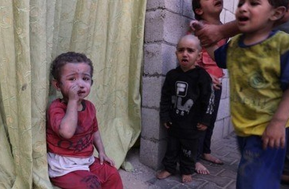 Guerra entre Palestina e Hamas deixa cerca de 400 crianças mortas por dia, segundo a Unicef / Foto: Foto: Mohammed Abed/AFP