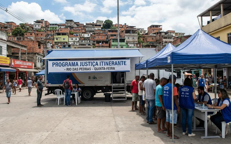 Programa Justiça Itinerante chega à comunidade Rio das Pedras nesta quinta-feira
