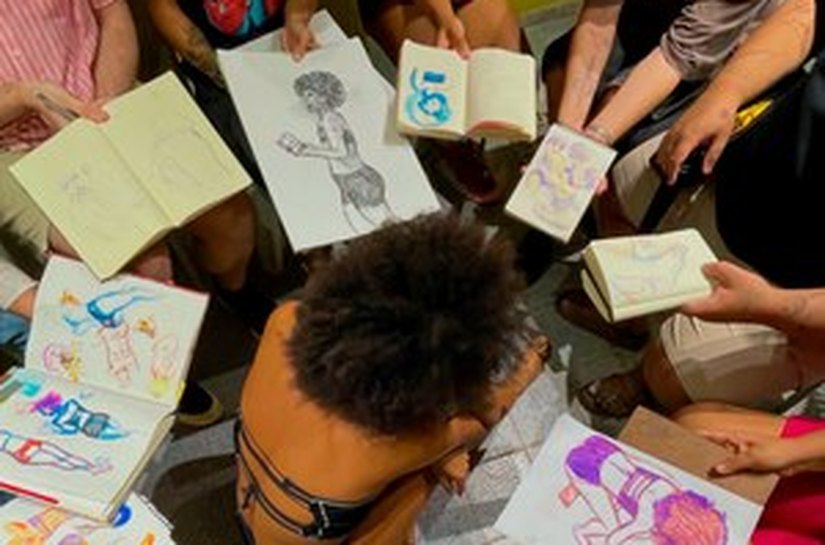 “Entre Linhas”: Pinacoteca recebe encontro para desenho gratuito