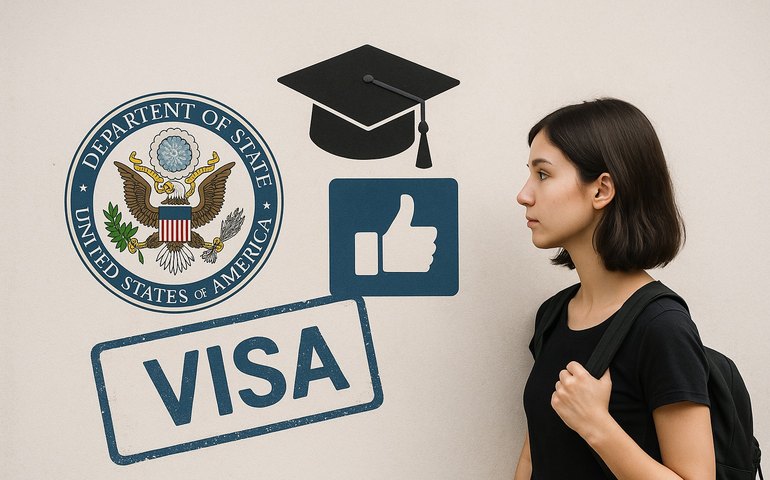 Governo dos EUA deverá suspender temporariamente agendamentos de vistos de estudante para revisão de redes sociais