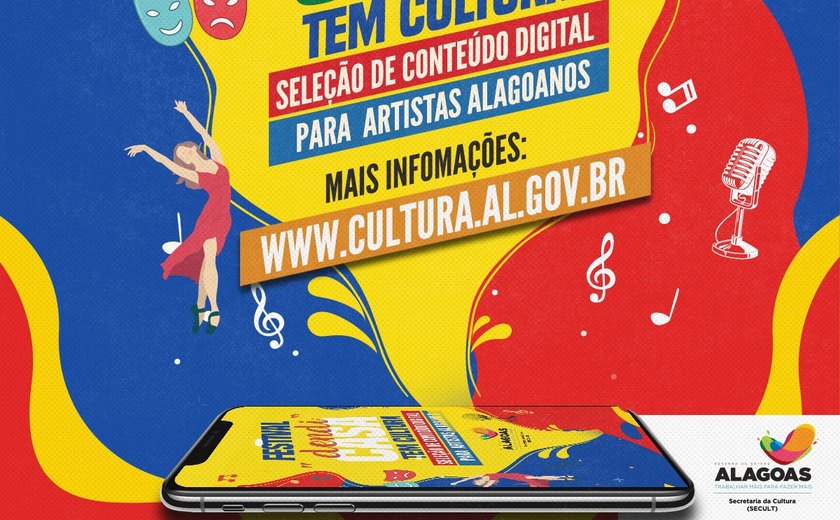 Abertas inscrições para “edital Festival Dendi Casa Tem Cultura”