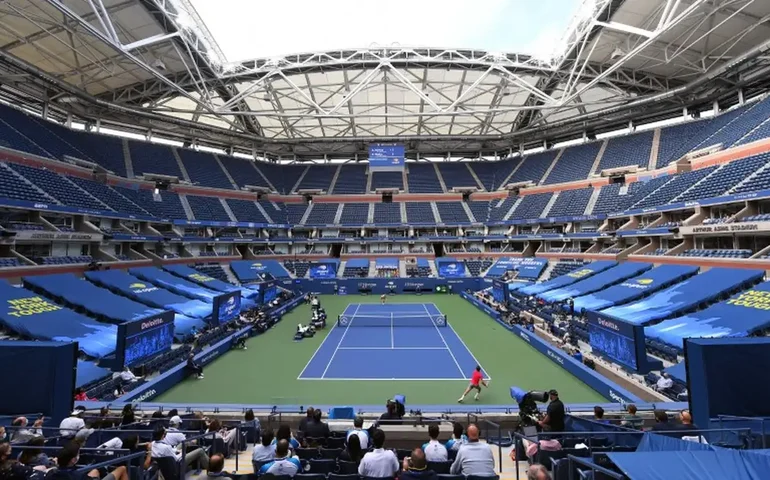 Quadras do SP Open, no Parque Villa-Lobos, vão ter cores azul e roxo