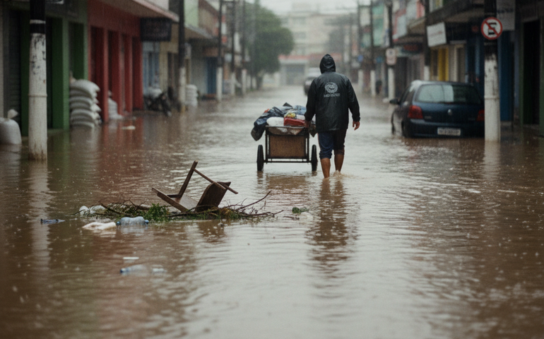 Chuva atinge cidades da Baixada Fluminense nesta quinta-feira; veja a previsão
