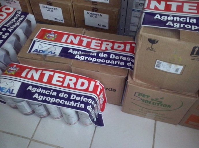 Agência de Defesa Agropecuária interdita 1.155 kg de agrotóxicos em 2016