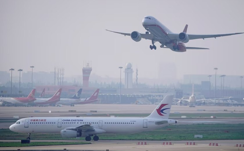 Companhias aéreas dos EUA pedem suspensão de voos com destino a China