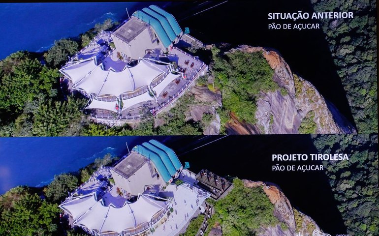 Prevista para o 2º semestre, tirolesa no Pão de Açúcar gera protestos