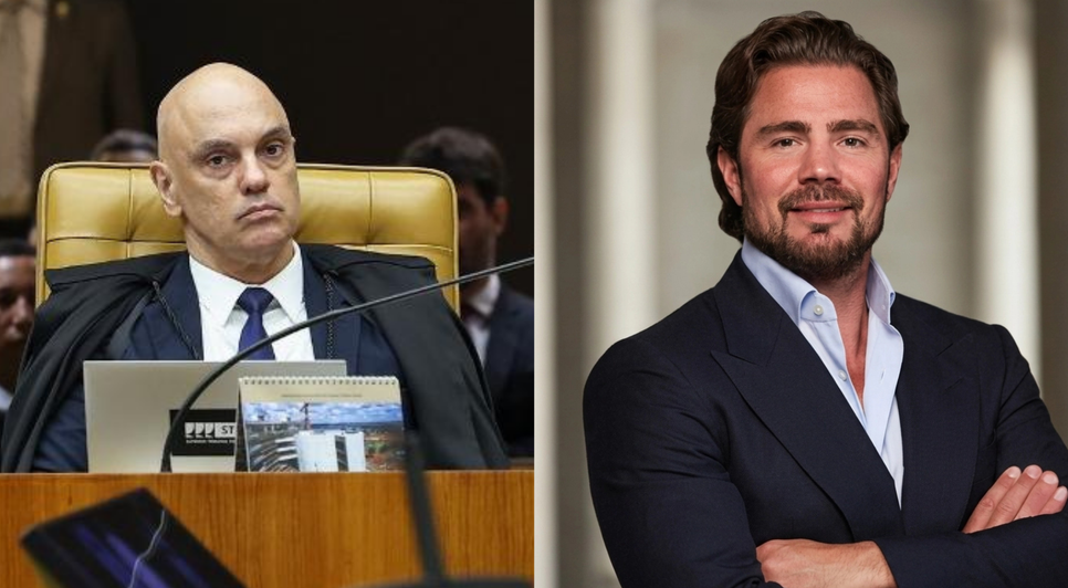 Antes de exposição de vídeo, Moraes havia negado viagens em aeronaves de Vorcaro