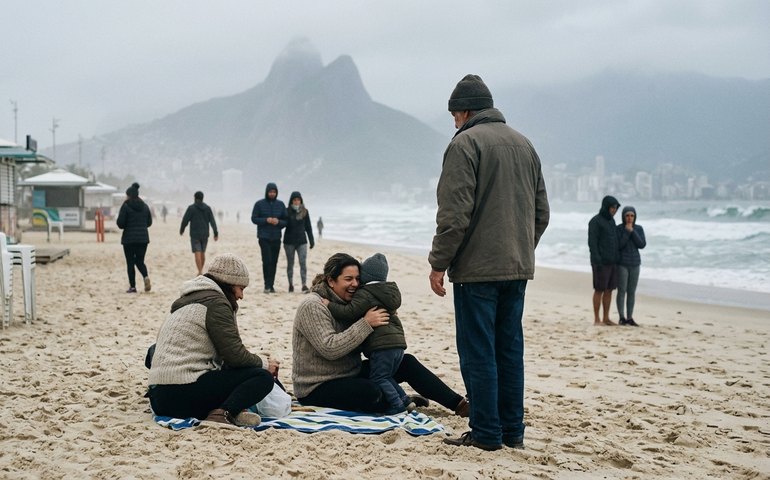 Primeira onda de frio de 2026 deve derrubar temperaturas no Rio no Dia das Mães