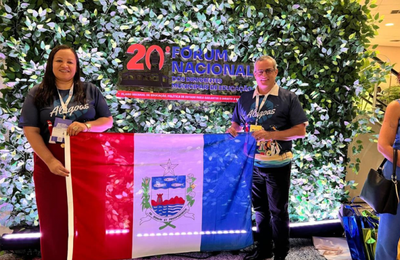 Secretários de Educação de Campo Alegre participam do 20° Fórum Nacional da Undime em Salvador