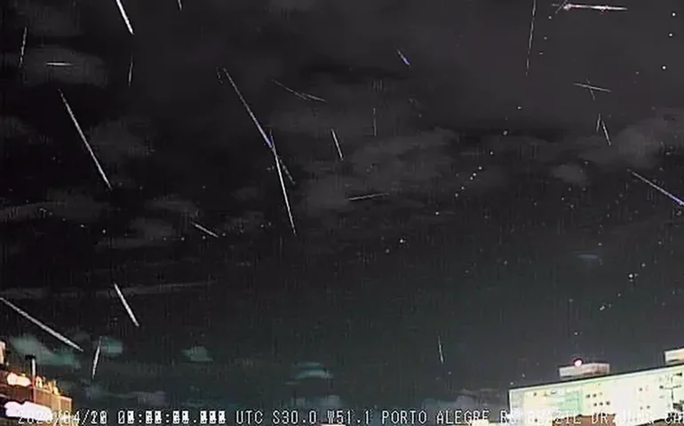 Chuva de meteoros mais intensa do ano é registrada no céu do Nordeste