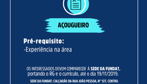 VAGAS FUNDAT