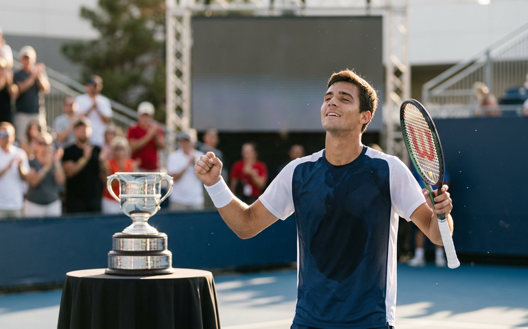 João Fonseca vence Opelka, conquista torneio em Las Vegas e fatura US$ 1 milhão