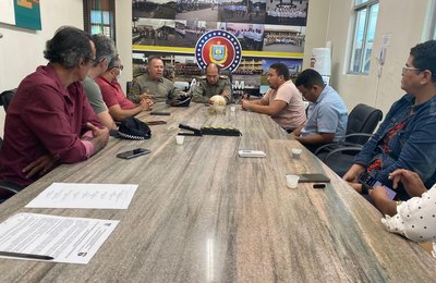 Polícia Militar se reúne com associações dos motoristas por aplicativos para discutir sobre segurança