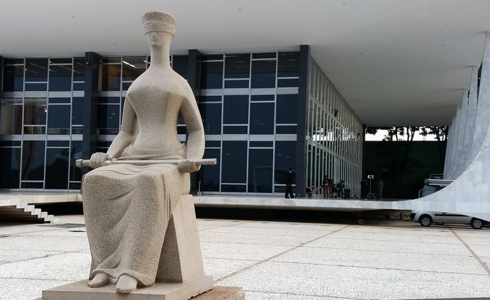 Supremo Tribunal Federal, na praça dos Três Poderes, em Brasília