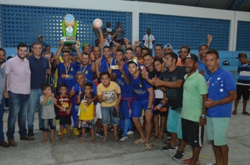 Time da Barra de São Miguel é campeão da 3ª Copa Coruripense de Futsal