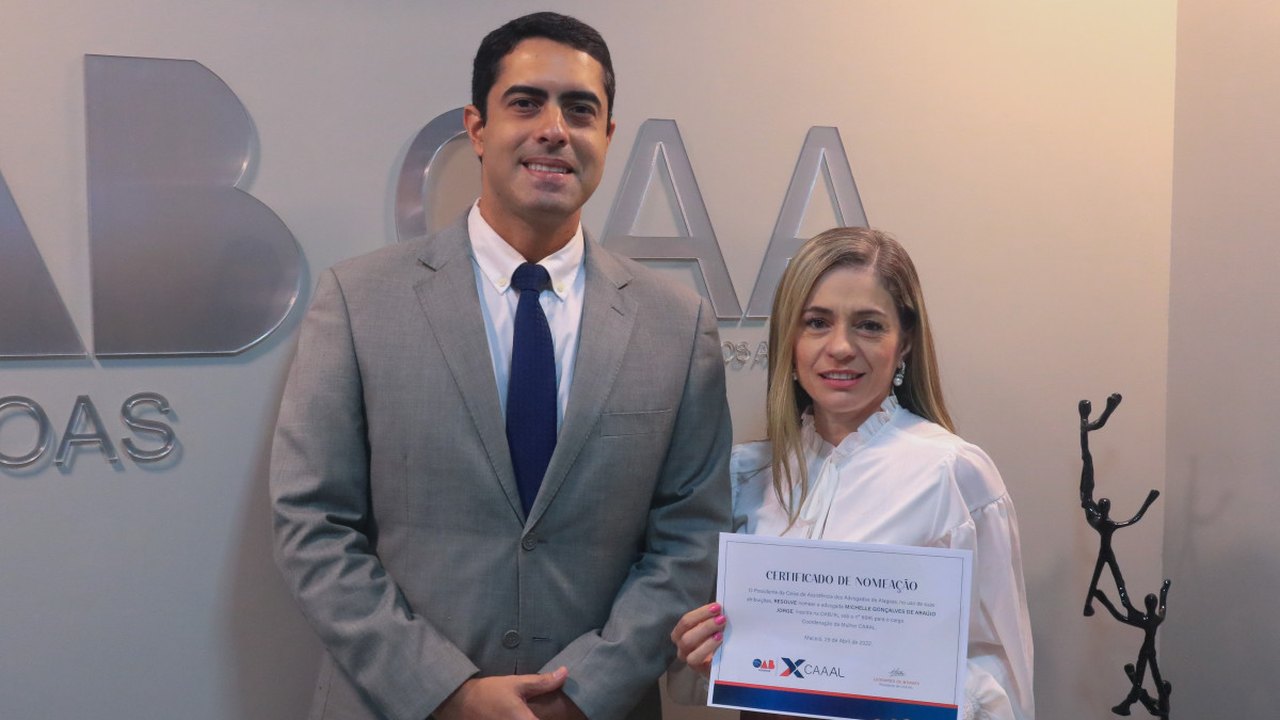Caixa de Assistência dos Advogados de Alagoas nomeia coordenadores