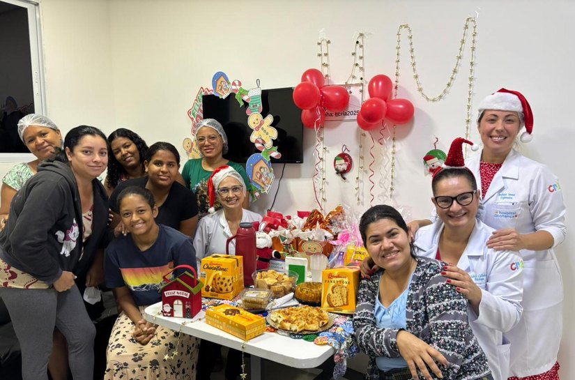 Hospital da Criança de Alagoas promove programação especial de Natal para pacientes e familiares