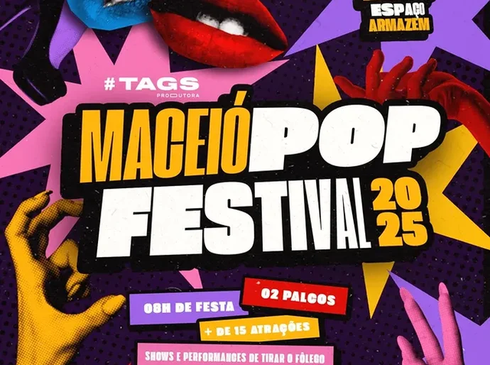 Maceió Pop Festival chega a sua segunda edição com dezoito atrações entre DJ’s convidados, cantoras e performers