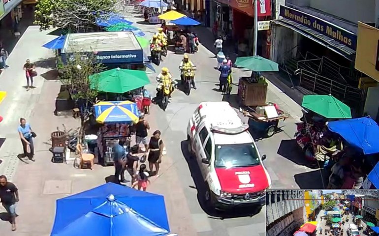 Reconhecimento facial identifica homem acusado de homicídio e porte ilegal no Centro de Maceió