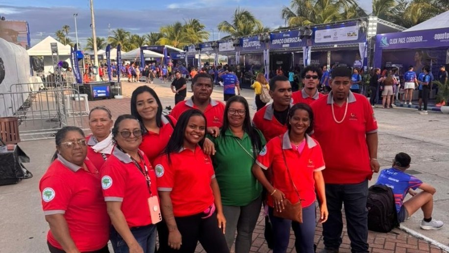 Evento esportivo na orla marítima conta com ação de coleta seletiva
