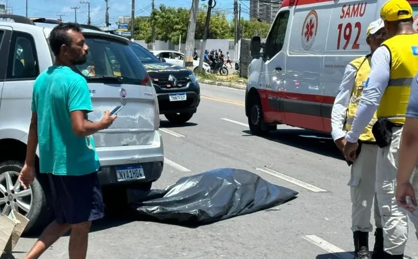 Motociclista morre após colisão e atropelamento na AL-101 Norte