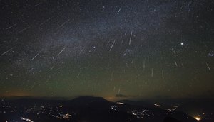Chuva de meteoros com 120 'estrelas cadentes' por hora acontece no Brasil; saiba como observar / Foto: Foto: Jeff Dai/Nasa