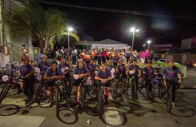 Prefeitura de Santana promove Passeio Ciclístico em homenagem ao Dia da Mulher