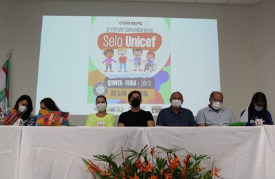 1º Fórum Comunitário do Selo Unicef acontece em Coruripe com a presença do prefeito Marcelo Beltrão