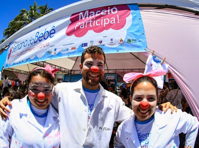 Semana do Bebê tem ações itinerantes em escolas de Maceió