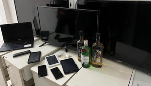 Investigados por roubar eletrônicos e bebidas de lojas são presos em Lagarto / Foto: Foto: SSP/SE
