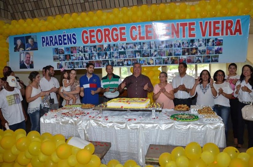 George Clemente comemora aniversário em São Miguel dos Campos