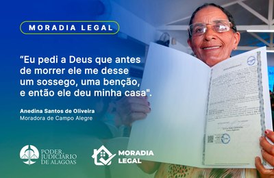 177 famílias receberam os títulos de suas casas em Tanque D'Arca e Campo Alegre