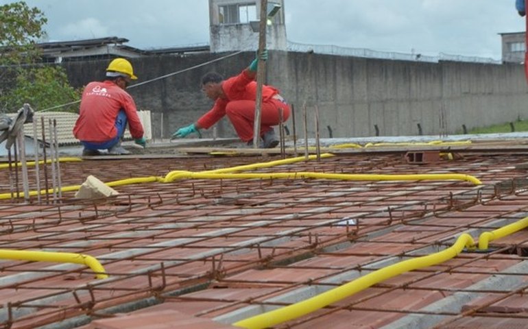 Reforma da nova Casa de Custódia contará com trabalho de reeducandos