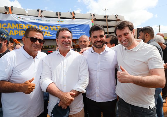 Luciano Barbosa afirma que VLT transformará a matriz de transporte em Arapiraca