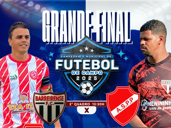 Grande Final do Campeonato Municipal Amador de Piaçabuçu, acontece neste sábado (04)