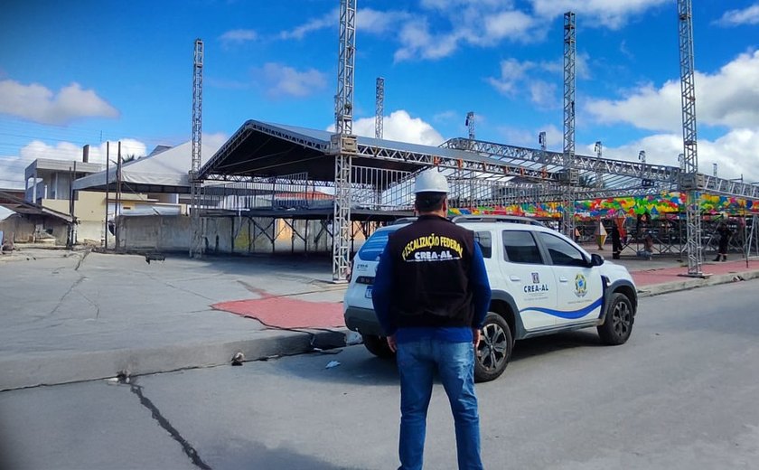 Fiscalizações em estruturas de festas juninas são intensificadas em Alagoas