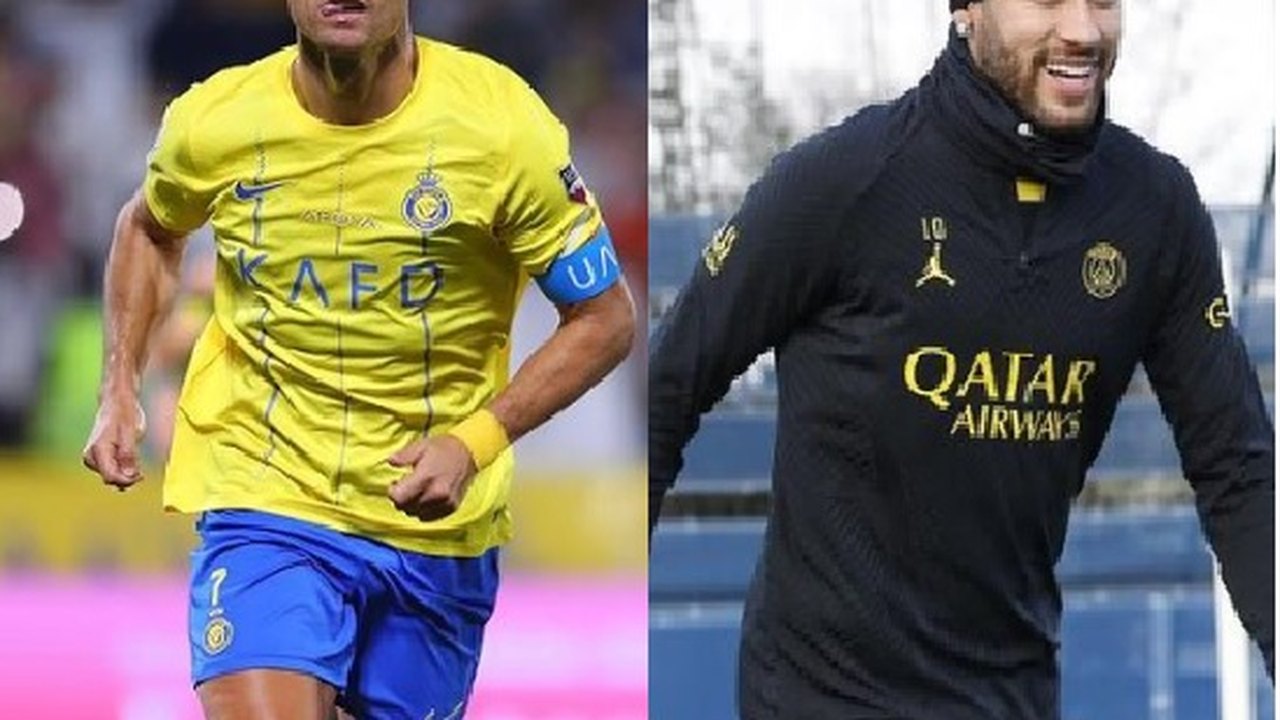 Neymar e Cristiano Ronaldo reeditarão rivalidade amistosa na Arábia Saudita; veja números de confronto