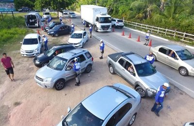 AL registra redução de 61% no número de mortes no trânsito durante Carnaval