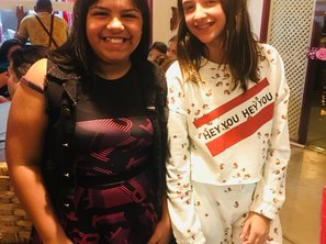 Maria Eduarda e Nicole Uchôa