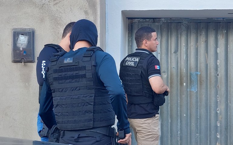 Mais de 15 são presos em operação da Polícia Civil em Alagoas deflagrada nesta quarta-feira