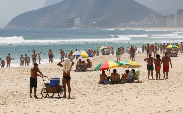 Calor intenso persiste no Rio de Janeiro, com máxima prevista de 40ºC nesta quinta-feira