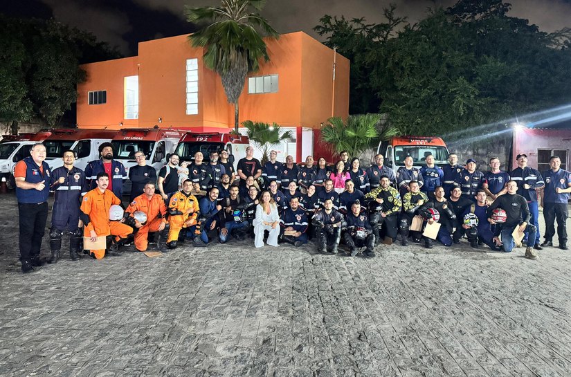 Samu celebra 13 anos do serviço de motolância com formação de nova turma de motossocorristas