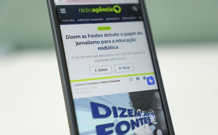 Educação midiática e rotina do jornalismo são temas de podcast
