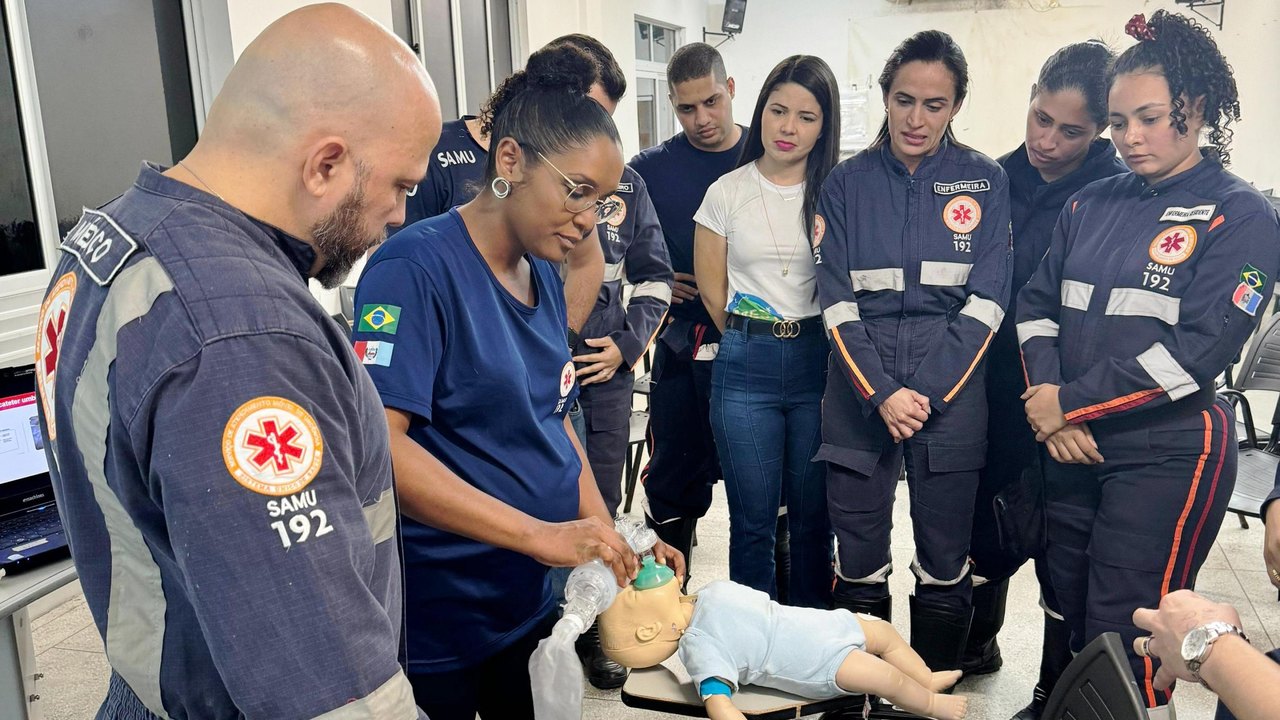 Samu Alagoas promove primeiro Curso de Assistência Pré-Hospitalar ao Recém-Nascido em Parto Domiciliar