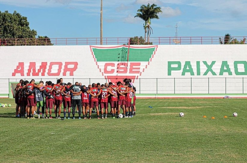 Tudo pronto para a estreia do CSE contra o CSA neste sábado (14) no Campeonato Alagoano